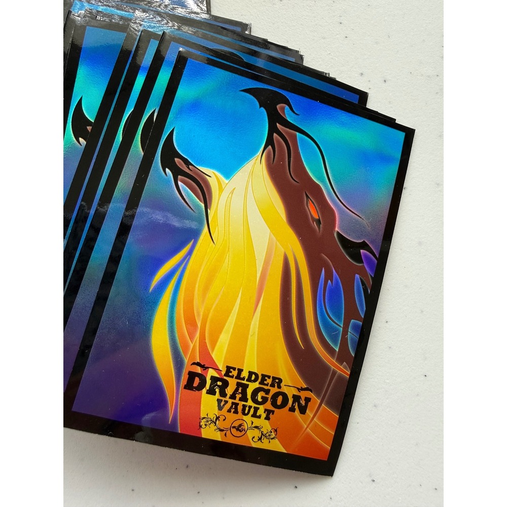 Legion Elder Dragon Vault Card Sleeves 120ct Standard MTG‎ Pokemon Holographic